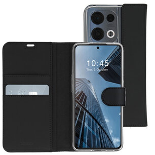 Accezz - Wallet Softcase Bookcase voor OPPO Reno 8 Pro 5G - Black