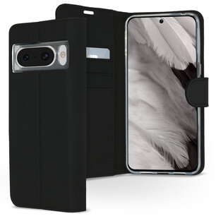 Accezz - Wallet Softcase Bookcase pour Google Pixel 8 Pro - Black