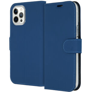 Accezz - Wallet Softcase Bookcase voor Apple iPhone 12 Pro Max - Blue Accezz - Wallet Softcase Bookcase voor Apple iPhone 12 Pro Max - Blue