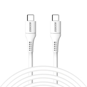 Accezz - USB-C naar USB-C kabel - 2 m - White