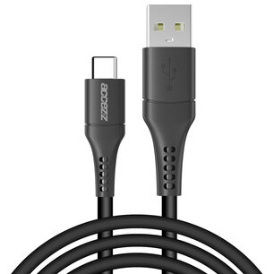 Accezz - USB-C naar USB kabel - 2 m - Black