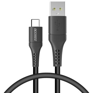 Accezz - USB-C naar USB kabel - 0,2 m - Black