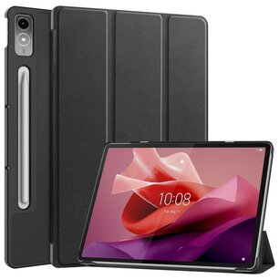Accezz - Trifold Bookcase voor Lenovo Tab P12 - Black