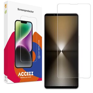 Accezz - Tempered Glass Screenprotector pour Sony Xperia 1 VI - Transparent
