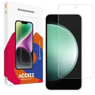 Accezz - Tempered Glass Screenprotector pour Samsung Galaxy S24 FE / A36 / A56 - Transparent