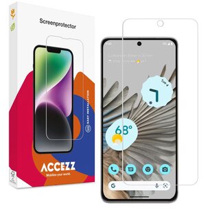Accezz - Tempered Glass Screenprotector pour Google Pixel 8 - Transparent