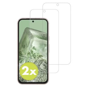 Accezz - Tempered Glass Screenprotector 2-pack pour Google Pixel 8a - Transparent