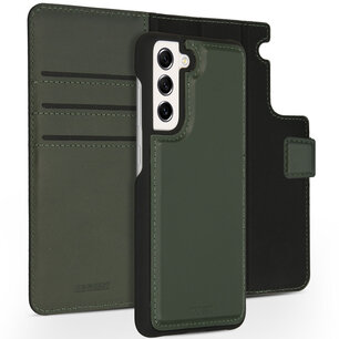 Accezz - Premium Leather 2 in 1 Wallet Bookcase voor Samsung Galaxy S21 FE - Green