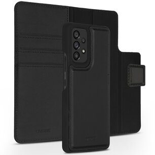 Accezz - Premium Leather 2 in 1 Wallet Bookcase voor Samsung Galaxy A53 - Black