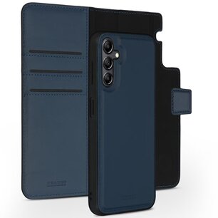 Accezz - Premium Leather 2 in 1 Wallet Bookcase for Samsung Galaxy A14 (5G/4G) - Dark Blue