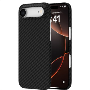 Accezz - MagSafe Kevlar Backcover voor Apple iPhone Air - Black