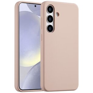 Accezz - Liquid Silicone Backcover voor Samsung Galaxy S25 Plus - Pink