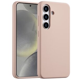 Accezz - Liquid Silicone Backcover voor Samsung Galaxy S25 - Pink