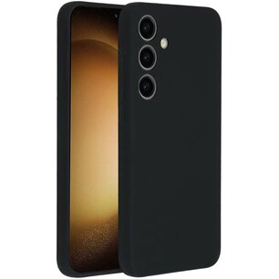 Accezz - Liquid Silicone Backcover pour Samsung Galaxy S24 Plus - Black