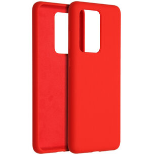 Accezz - Liquid Silicone Backcover voor Samsung Galaxy S20 Ultra - Red Accezz - Liquid Silicone Backcover voor Samsung Galaxy S20 Ultra - Red