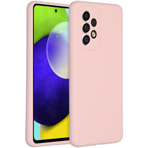 Accezz - Liquid Silicone Backcover voor Samsung Galaxy A53 - Pink