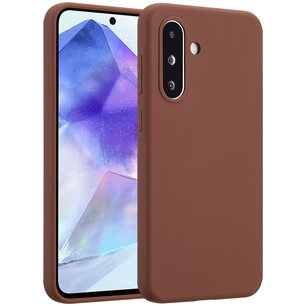 Accezz - Liquid Silicone Backcover voor Samsung Galaxy A36 / A56 - New Tea Brown