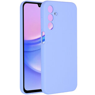 Accezz - Liquid Silicone Backcover pour Samsung Galaxy A15 (5G/4G) - Purple