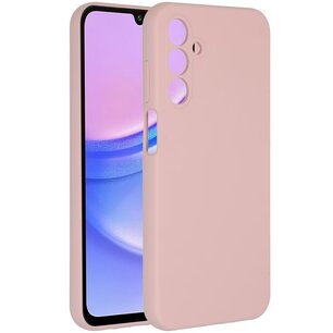 Accezz - Liquid Silicone Backcover pour Samsung Galaxy A15 (5G/4G) - Pink