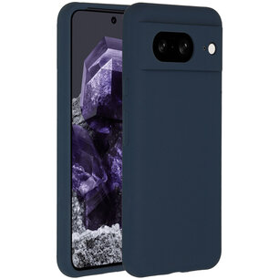 Accezz - Liquid Silicone Backcover pour Google Pixel 8 - Dark Blue