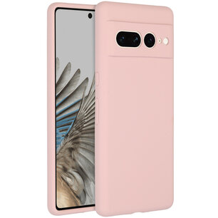 Accezz - Liquid Silicone Backcover for Google Pixel 7 Pro - Pink
