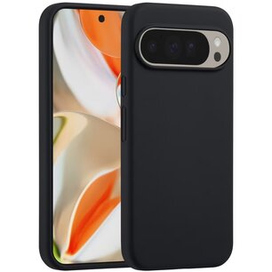 Accezz - Liquid Silicone Backcover pour Google Pixel 10 Pro XL - Black