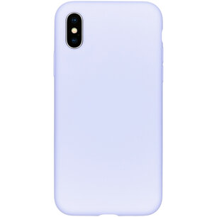 Accezz - Liquid Silicone Backcover pour Apple iPhone X / Xs - Purple Accezz - Liquid Silicone Backcover pour Apple iPhone X / Xs - Purple