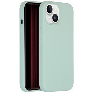Accezz - Liquid Silicone Backcover pour Apple iPhone 15 - Sky Blue