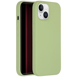 Accezz - Liquid Silicone Backcover pour Apple iPhone 15 - Green