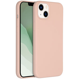 Accezz - Liquid Silicone Backcover voor Apple iPhone 14 Plus - Pink