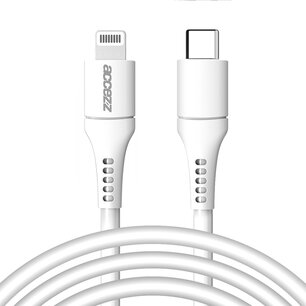 Accezz - Lightning naar USB-C kabel - MFi certified - 2 m - White