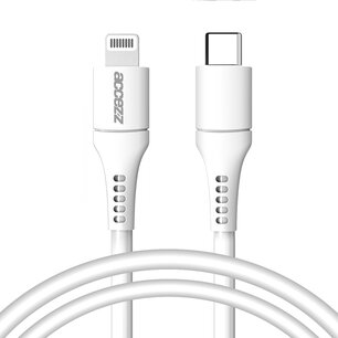Accezz - Lightning naar USB-C kabel - MFi certified - 1 m - White
