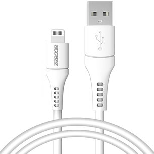 Accezz - Lightning naar USB kabel - MFi certified - 1 m - White