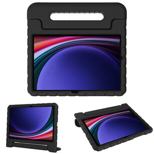 Accezz - Kidsproof Backcover met handvat voor Samsung Galaxy Tab S10 Lite / S9 11.0 inch / Tab S10 FE / S9 FE 10.9 inch - Black