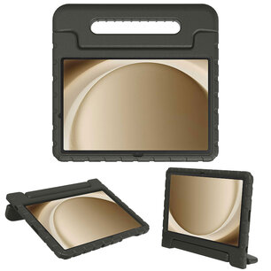 Accezz - Kidsproof Backcover met handvat voor Samsung Galaxy Tab A9 Plus - Black