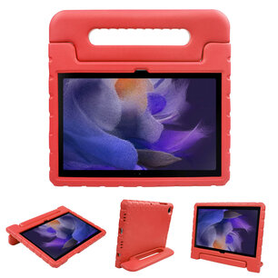 Accezz - Kidsproof Backcover met handvat voor Samsung Galaxy Tab A8 - Red