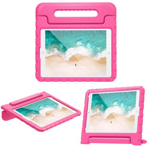 Accezz - Kidsproof Backcover met handvat voor Apple iPad 9 (2021) 10.2 inch / iPad 8 (2020) 10.2 inch / iPad 7 (2019) 10.2 inch - Pink