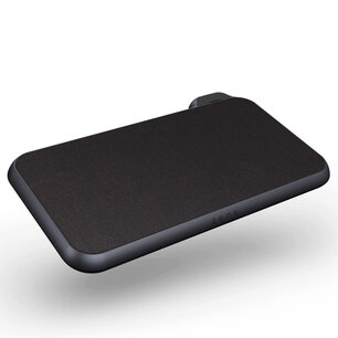 ZENS - Dual Device Wireless Charger - Liberty Serie - Fabric - Black