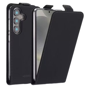 Accezz - Flipcase voor Samsung Galaxy S25 - Black