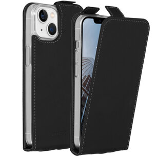 Accezz - Flipcase voor Apple iPhone 14 - Black