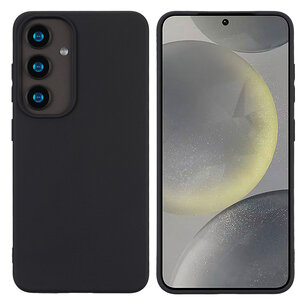 Accezz - Color Backcover voor Samsung Galaxy S25 - Black