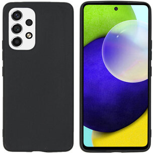 Accezz - Color Backcover voor Samsung Galaxy A53 - Black