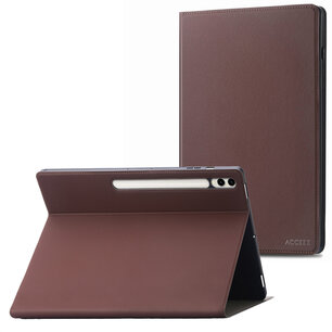 Accezz - Classic Case voor Samsung Galaxy Tab S10 Plus / Tab S9 FE Plus / Tab S9 Plus - Brown