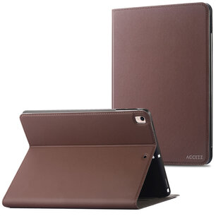 Accezz - Classic Case voor Apple iPad 6 (2018) 9.7 inch / iPad 5 (2017) 9.7 inch / Air 2 (2014)/Air 1 (2013) - Brown