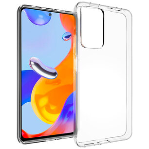 Accezz - Backcover voor Xiaomi Redmi Note 11 Pro - Transparent