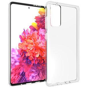 Accezz - Backcover for Samsung Galaxy S20 FE - Transparent