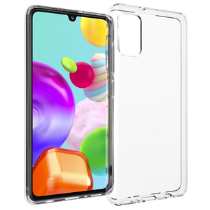 Accezz - Backcover voor Samsung Galaxy A41 - Transparent