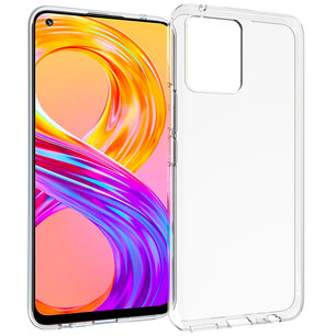 Accezz - Backcover voor Realme 8 (Pro) - Transparent