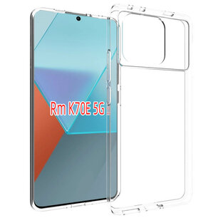 Accezz - Backcover voor POCO X6 Pro - Transparent