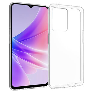 Accezz - Backcover voor OPPO A77 - Transparent